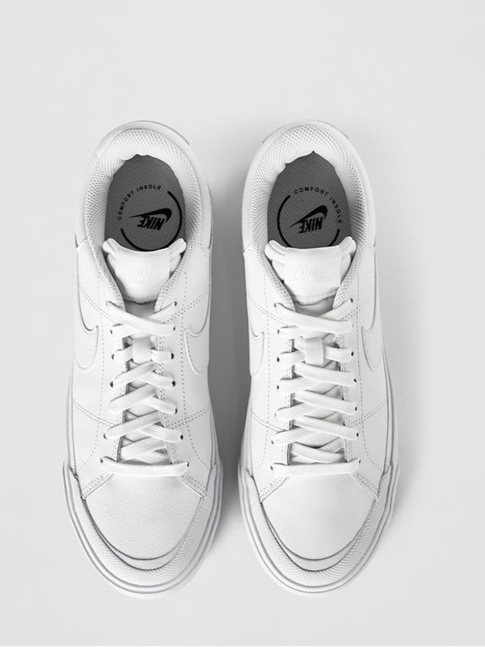 NIKE White Court Legacy Lift Shoes size 7 - Picture 5 of 12
